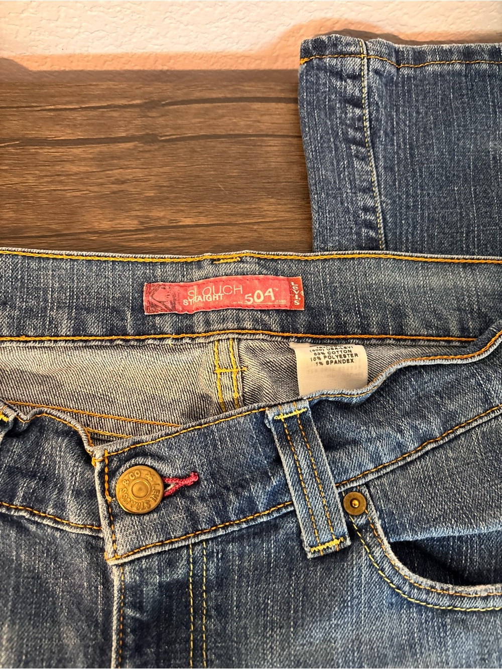 Levi’s 504 jeans size 11 long see photos - Picture 5 of 6